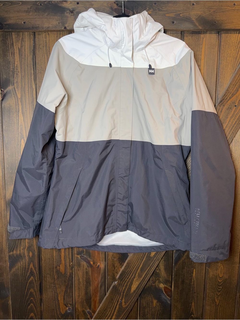 Helly Hansen Men’s XL Helly Tech Waterproof Hoodied Jacket Waterproof Gorpcore